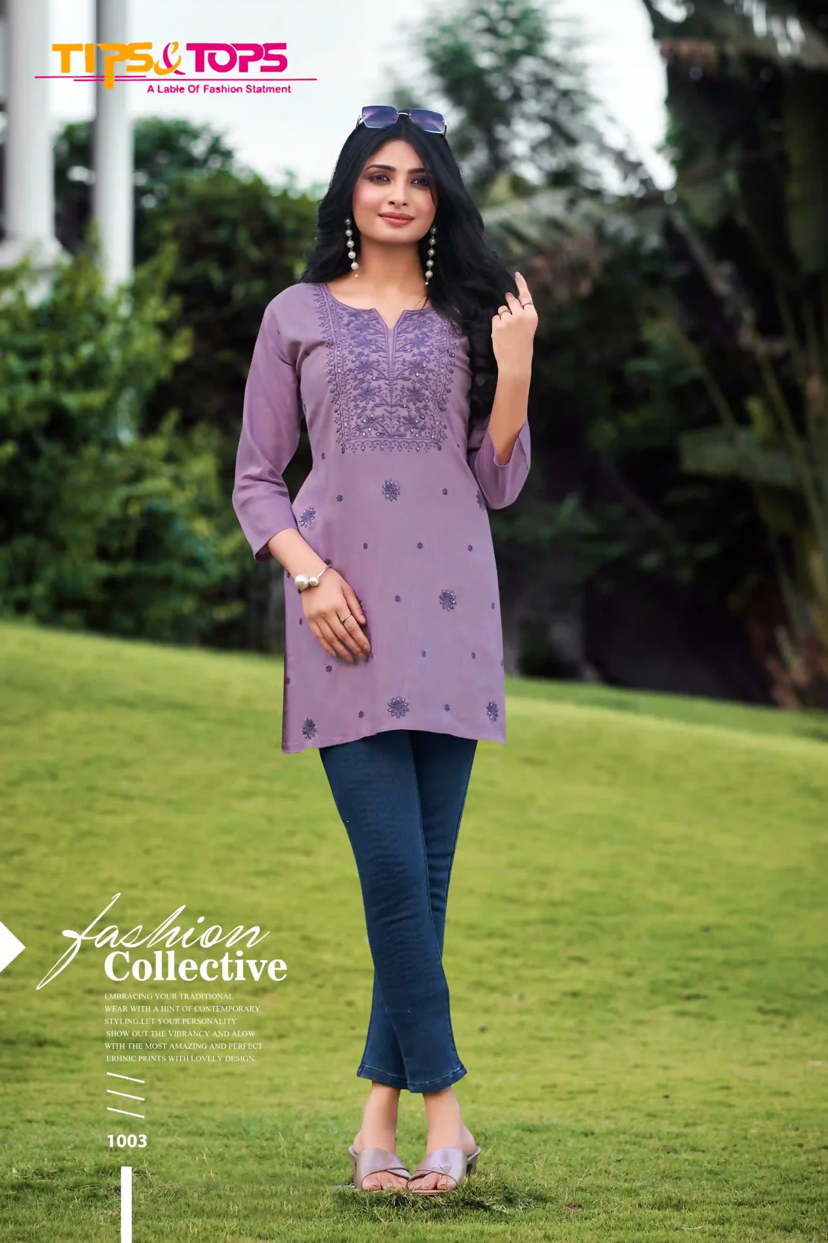 Tips & Tops Colors Vol 03 Heavy Rayon Slub 16Kg Wholesale Fancy Short Tops Catalog — Wholesale Kurtis, MPA wholesale from Surat - Gallery Image 3